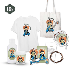 Saint Raphael with motorbike' ﻿Pack