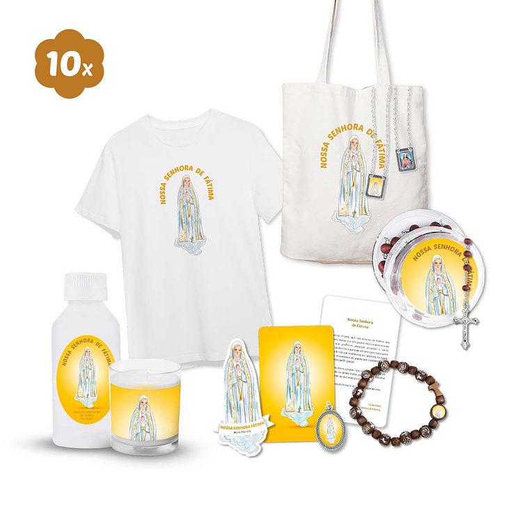Pack de Nossa Senhora de Fátima Capelinha 1