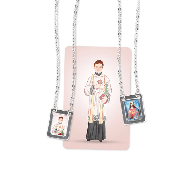 Escapulário de São Luís Gonzaga 