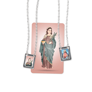 Saint Lucy Scapular
