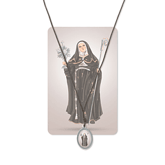 Saint Clare of Assisi Necklace