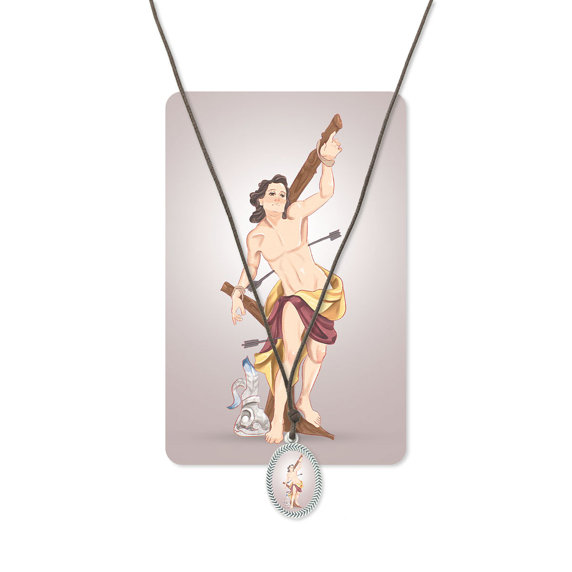 Saint Sebastian Necklace 1