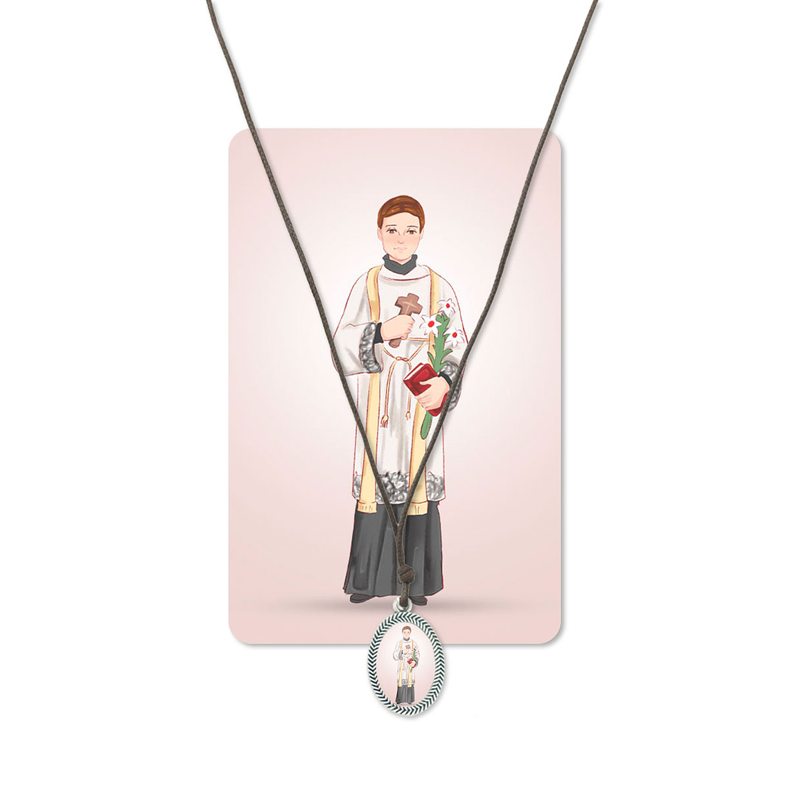 Saint Aloysius Gonzaga Necklace 1