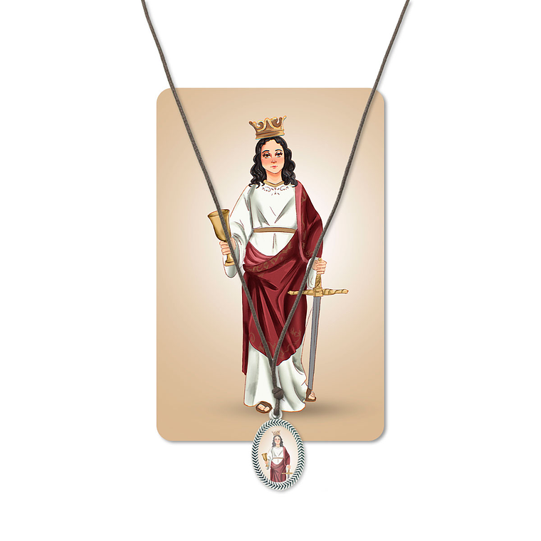 Saint Barbara Necklace 1