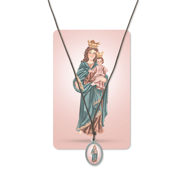 Collier Notre Dame Auxiliatrice 