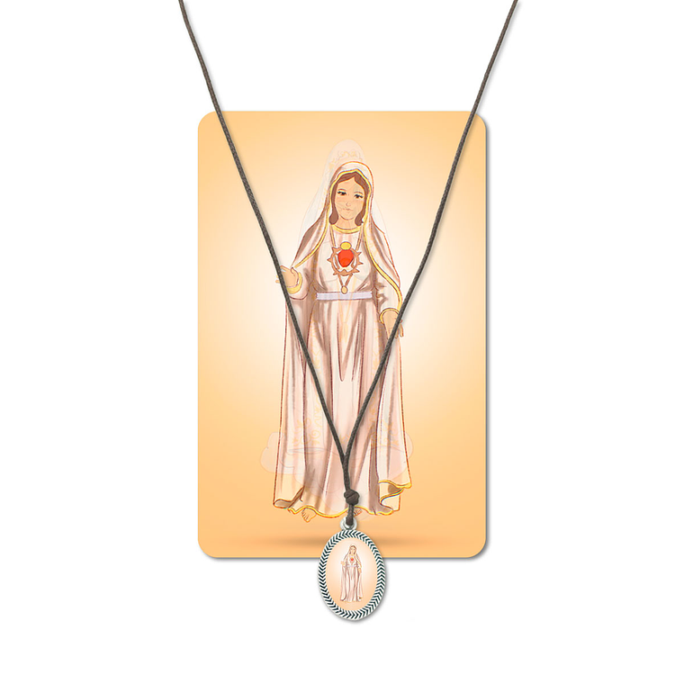 Colar de Imaculado Coração de Maria 1
