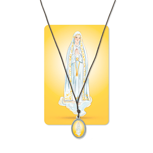 Colar de Nossa Senhora de Fátima Capelinha