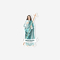 Saint Martha Catholic sticker