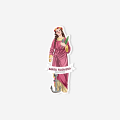 Saint Philomena Catholic Sticker