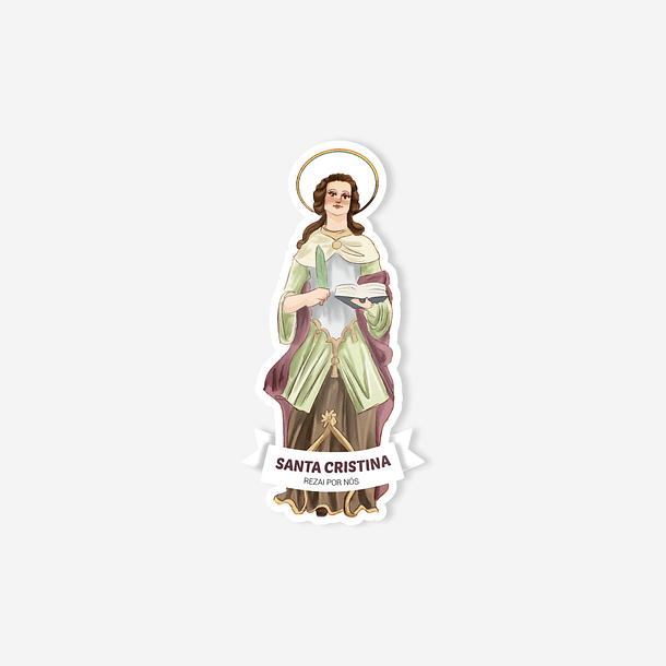 Saint Christina Sticker 1