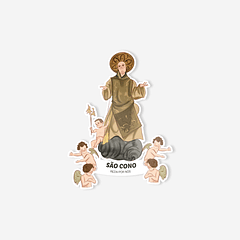 Saint Cono Sticker