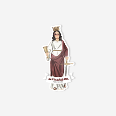 Saint Barbara Sticker