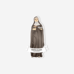 Saint Clare Sticker