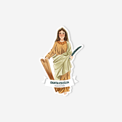 Saint Cecilia Sticker