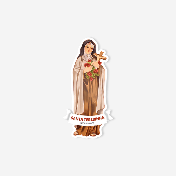 Saint Teresa Catholic sticker 1