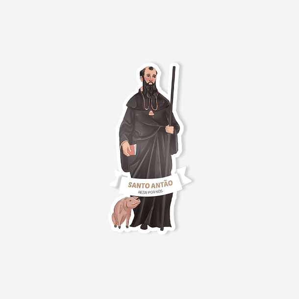Saint Anthony the Great Sticker 1