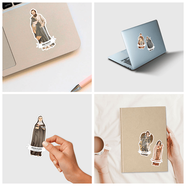 Saint Clare of Assisi Sticker 2
