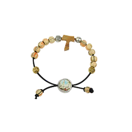 Wood Bracelet I Decade rosary Wood