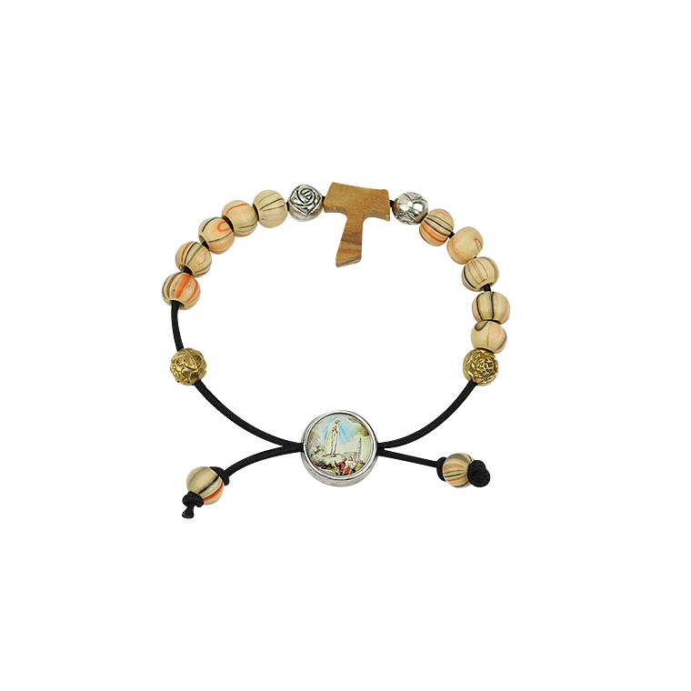 Wood Bracelet / Decade rosary Wood 1