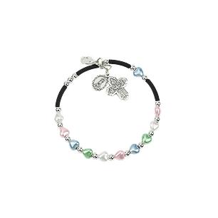 Bracelet with hearts several colors