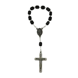 Wood decade rosary