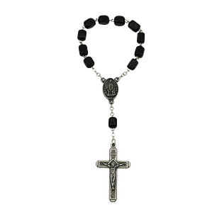 Wood decade rosary
