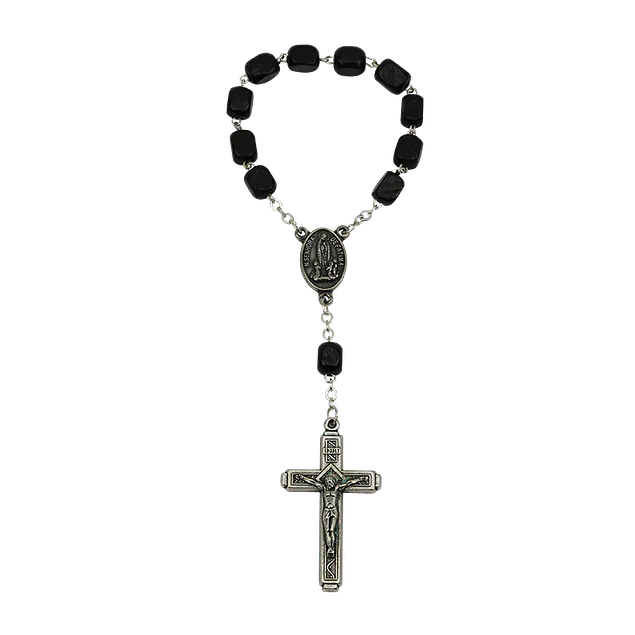 Wood decade rosary