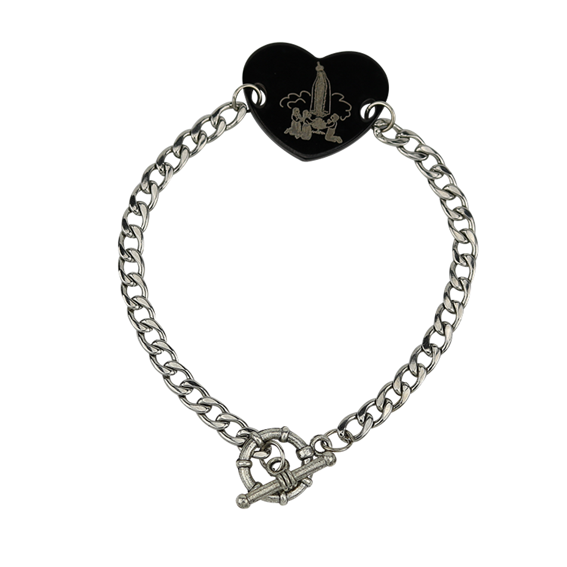 Heart Fatima Blue Bracelet 1