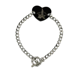 Heart Fatima Blue Bracelet