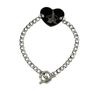 Heart Fatima Blue Bracelet