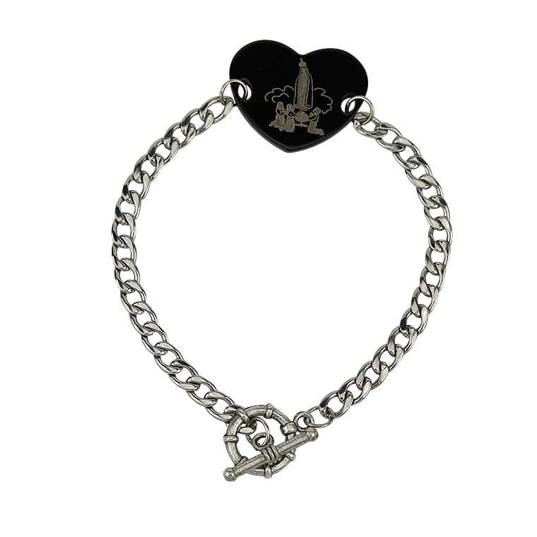 Heart Fatima Blue Bracelet 1