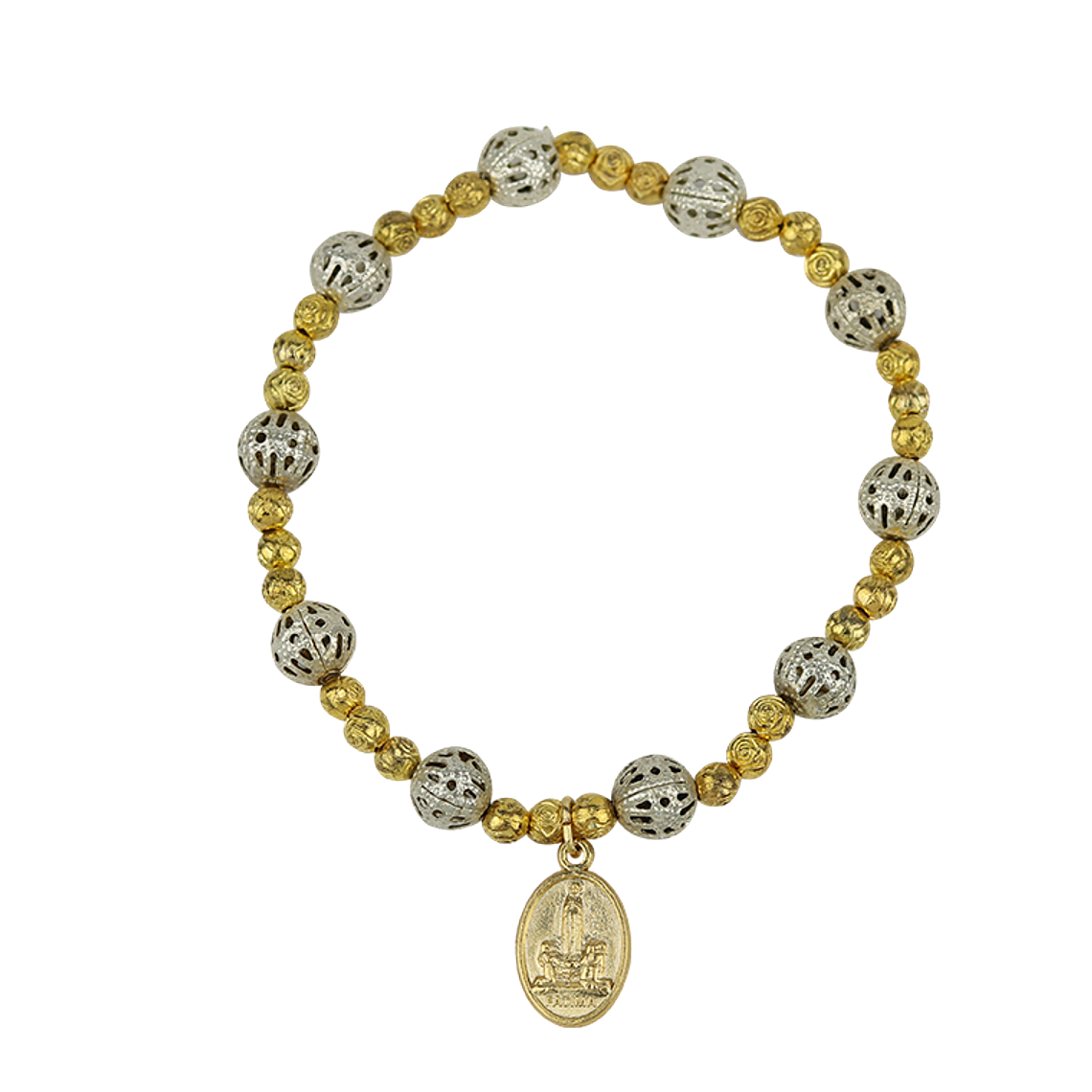 Gold and silver bracelet 1