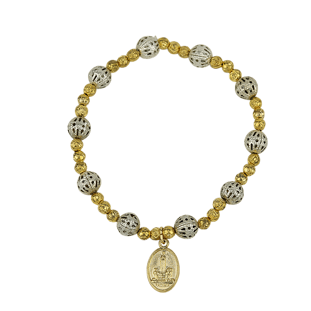 Bracciale in oro e argento 1