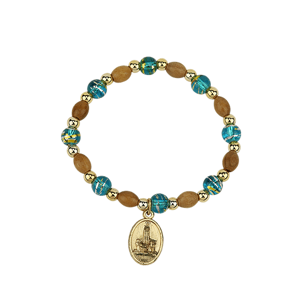 Bracciale dorato con Apparizione 1