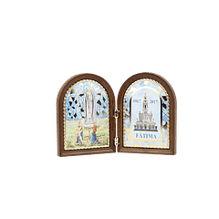 Targa decorativo con Santuario di Fatima