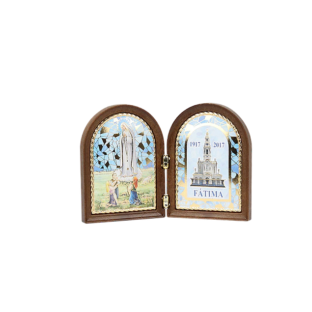 Plaque with Sanctuary of Fatima