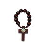 Olive wood decade rosary