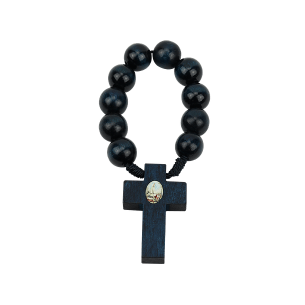 Olive wood decade rosary 2