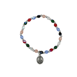 Pulseira com Aparição de Fátima.