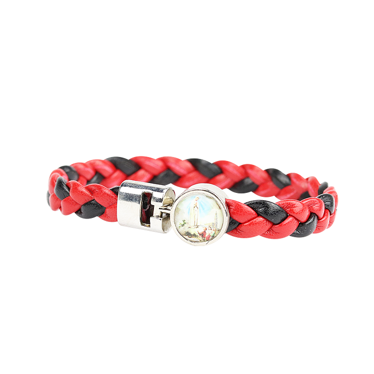 Interlaced Leather Bracelet 2