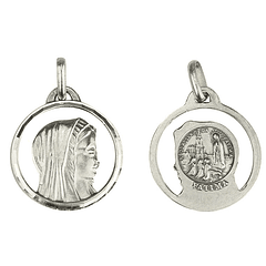 Medal of Our Lady face - Sterling Silver 925