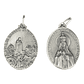 Medal of Our Lady of the Rosary of Fatima - 925 Silver - thumbnail 3