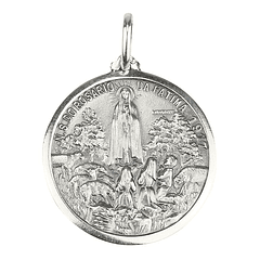 Médaille de Notre-Dame qui défait des noeuds - Argent 925