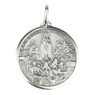 Medal of Mary Undoer of Knots - Silver 925