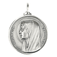 Medal of Our Lady of the Rosary of Fatima - Silver 925 - thumbnail 2