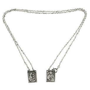 Catholic Scapular - Silver 925