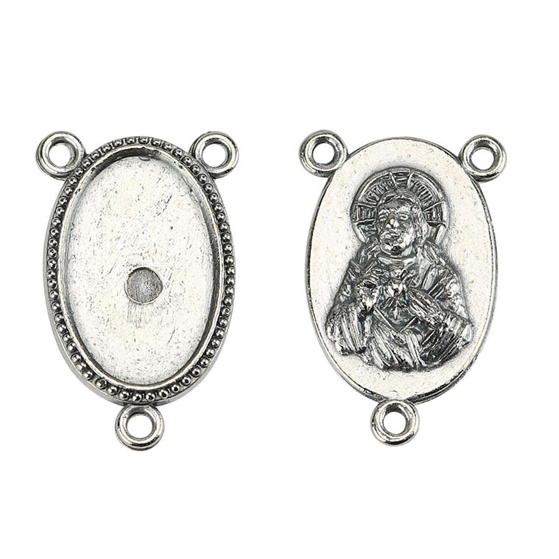 Customisable rosary center one face 1