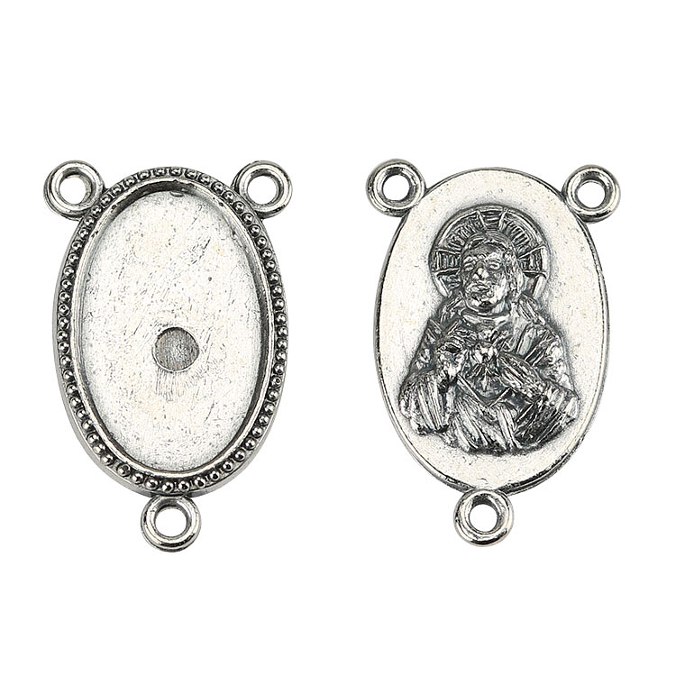 Customisable rosary center one face 1