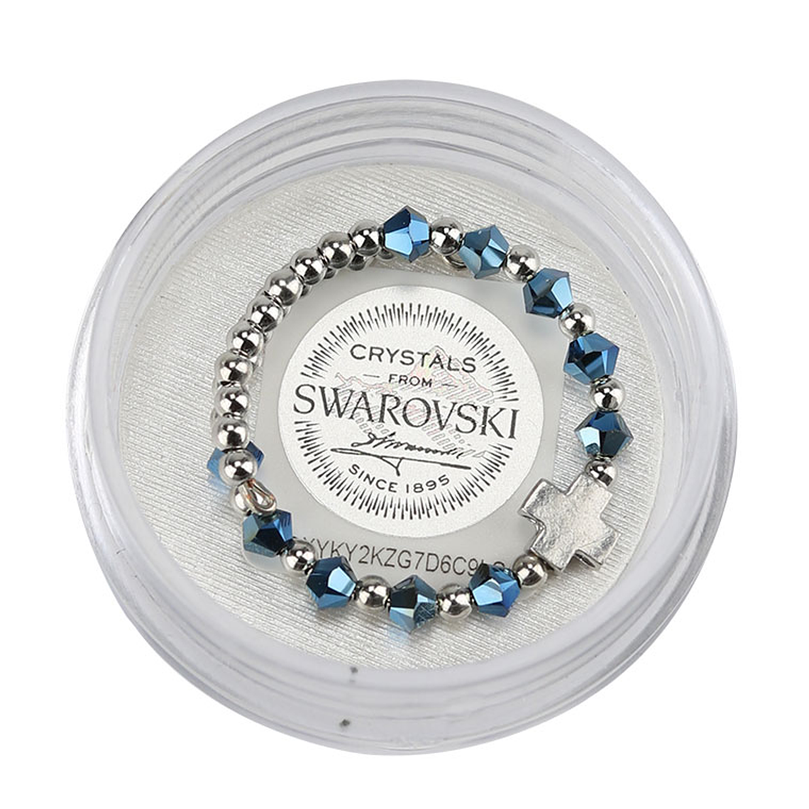 Swarovski catholic ring 1