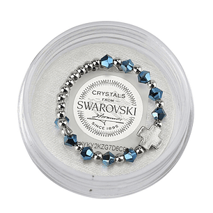 Swarovski catholic ring